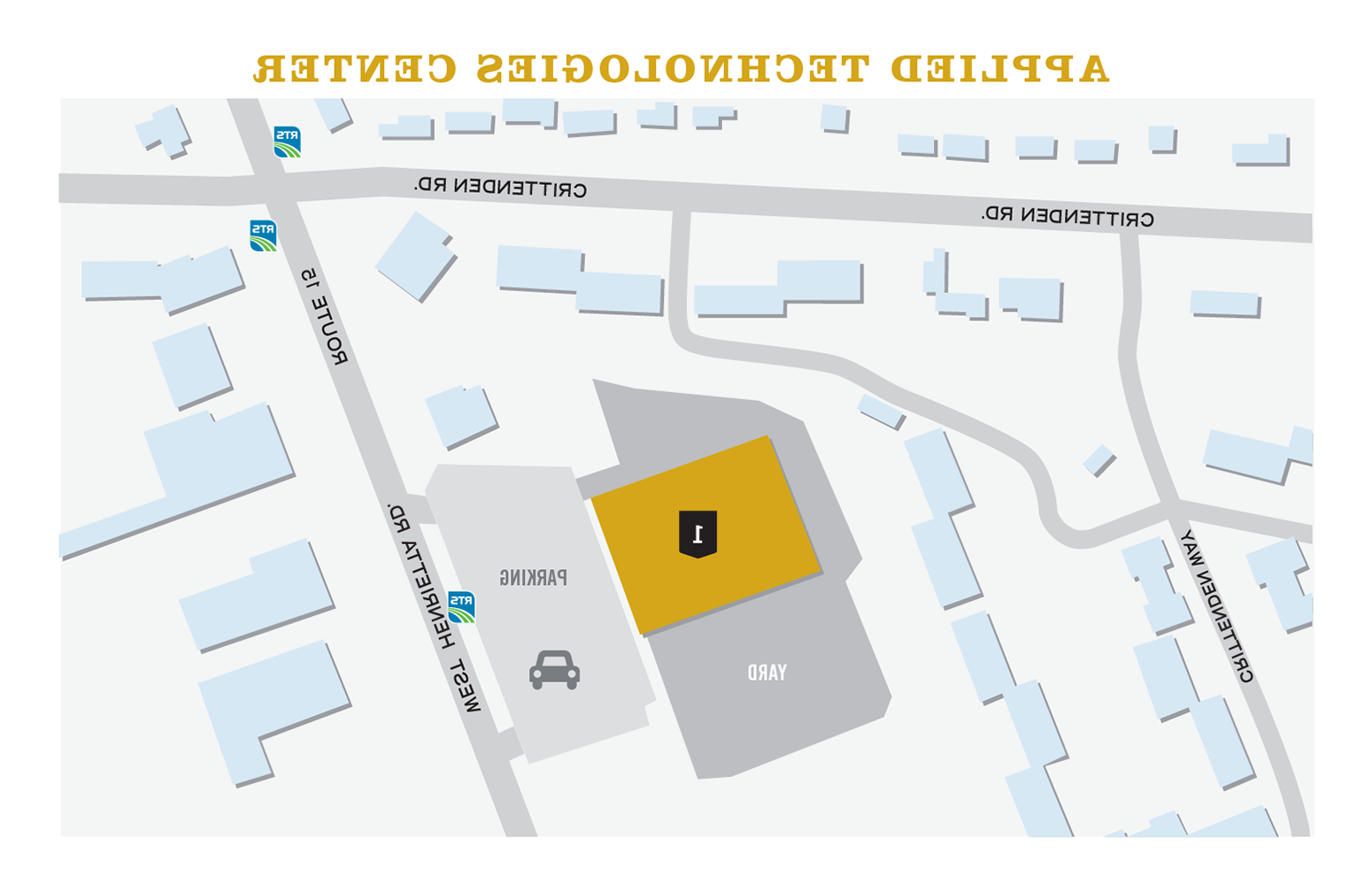 Map of MCC's Applied Technologies Center